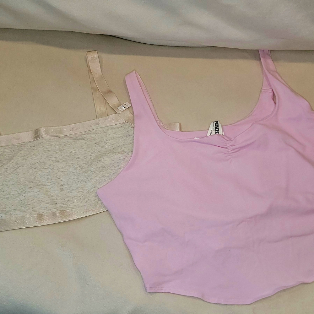 Victoria's Secret Pink Tank Top/Bra - Leisure Wear
